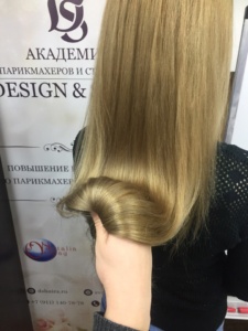 окрашивание волос в СПб